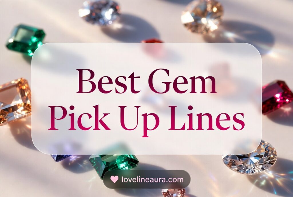 Gem Pickup Lines