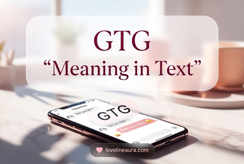 GTG Meaning in Text