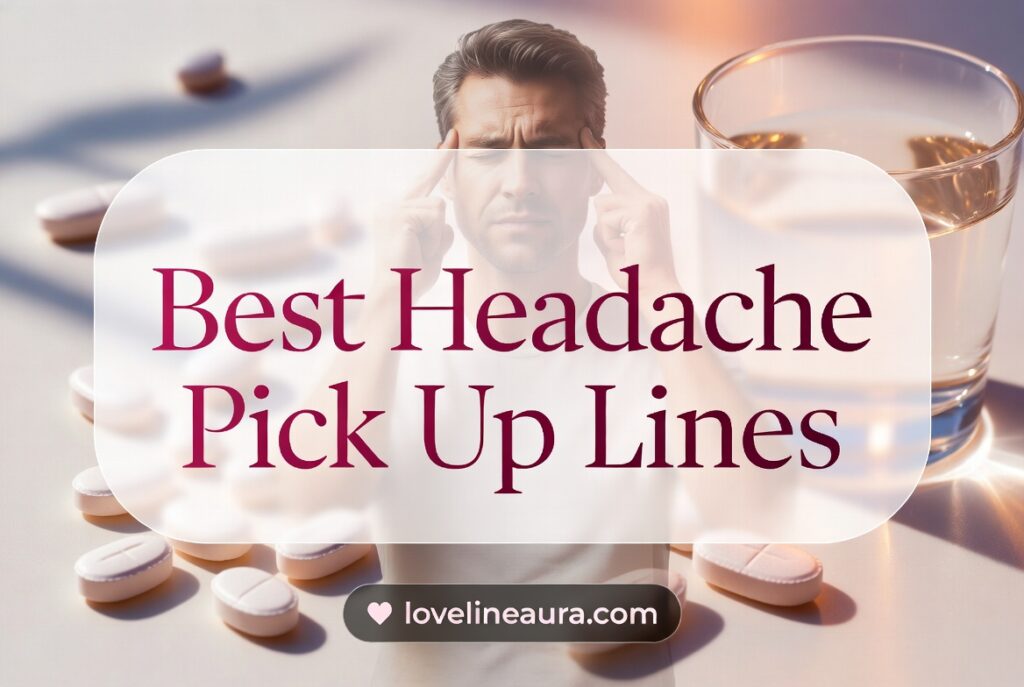 Headache Pickup Lines