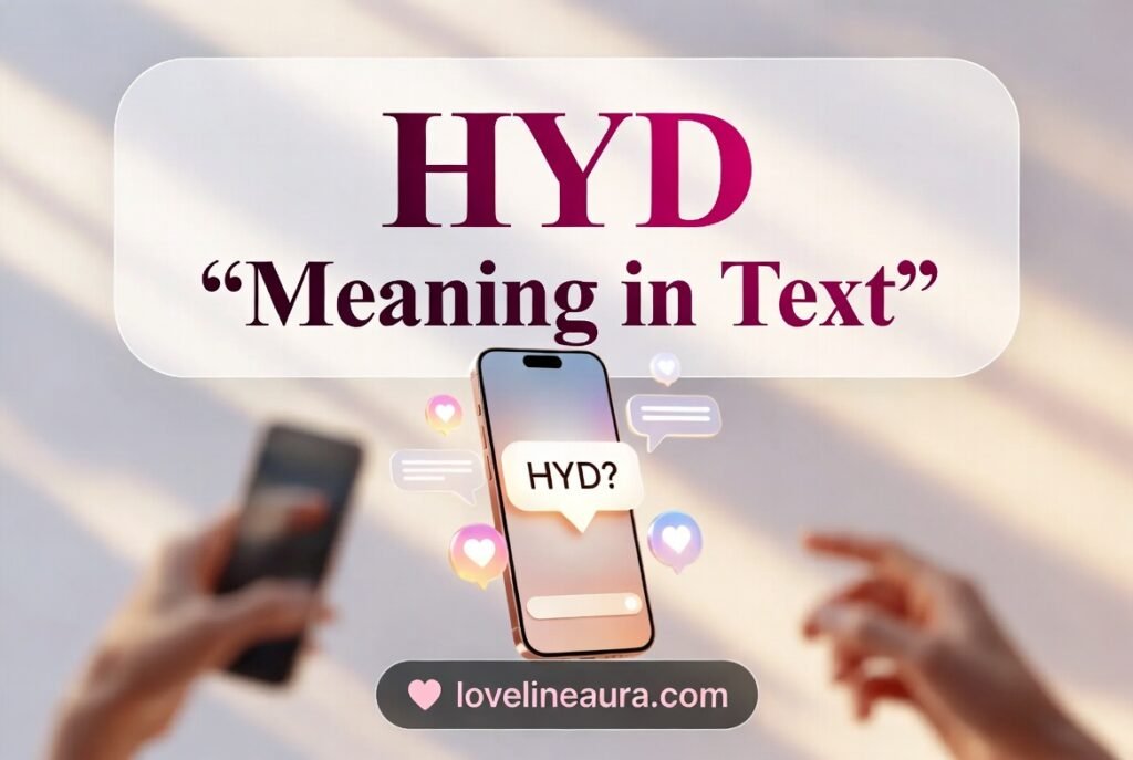 HYD Meaning in Text
