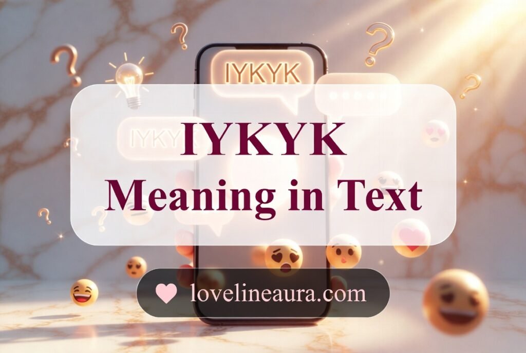 IYKYK Meaning in Text