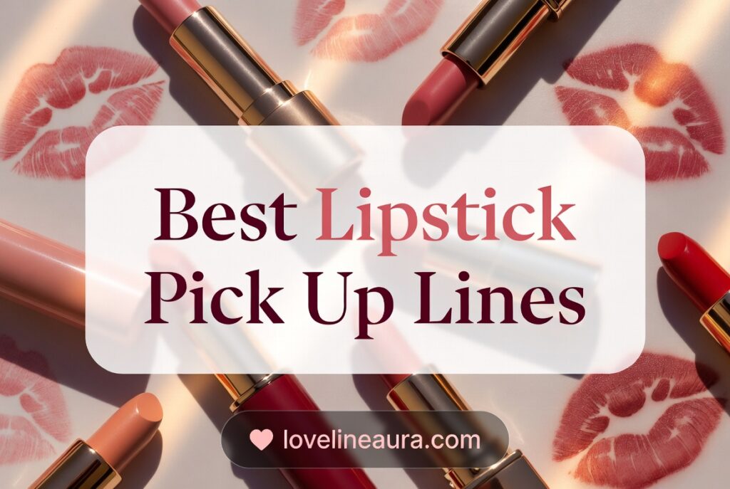 Lipstick Pickup Lines