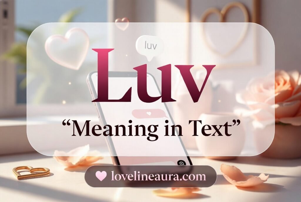 Luv Meaning in Text