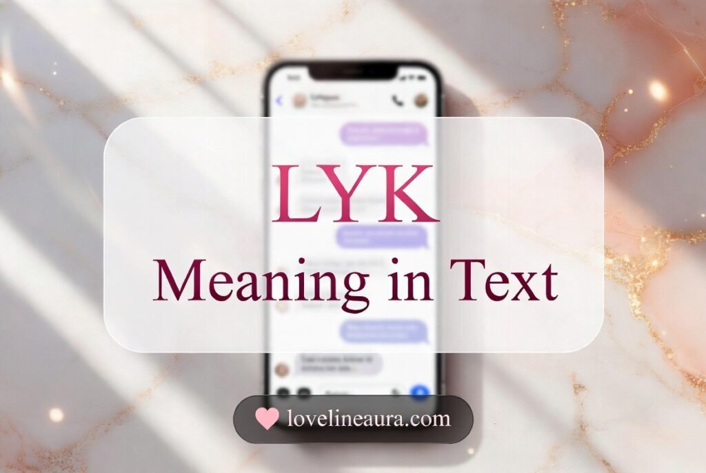 LYK Meaning in Text