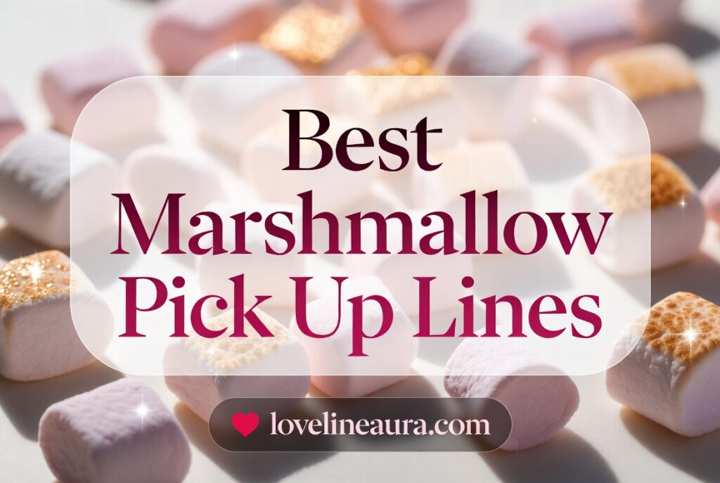 Marshmallow Pickup Lines