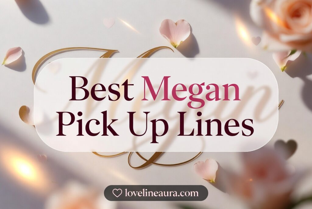Megan Pickup Lines