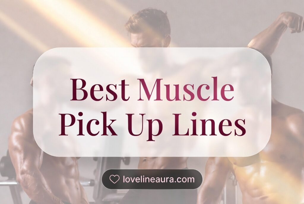 Muscle Pickup Lines