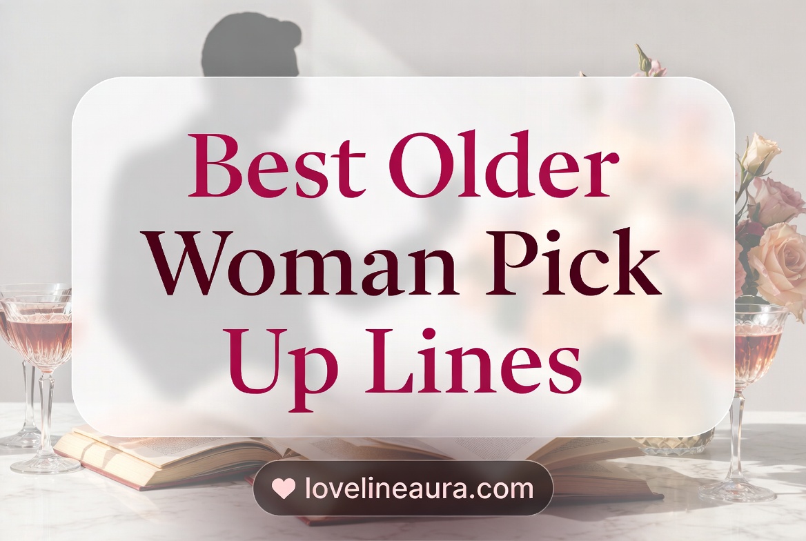 Older Woman Pick-Up Lines