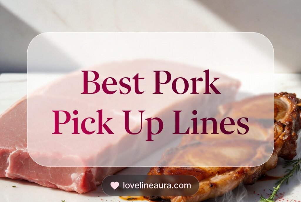 Pork Pick-Up Lines