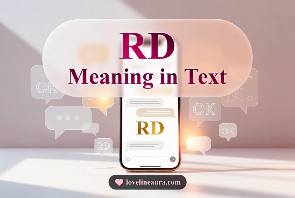 RD Meaning in Text