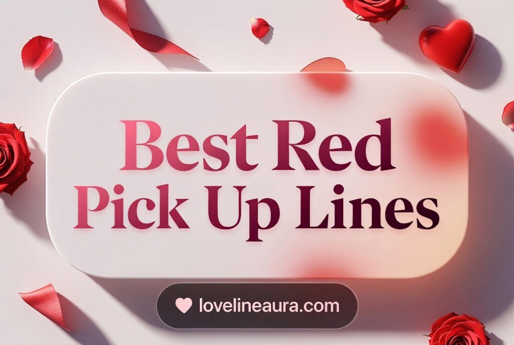 Red Pickup Lines