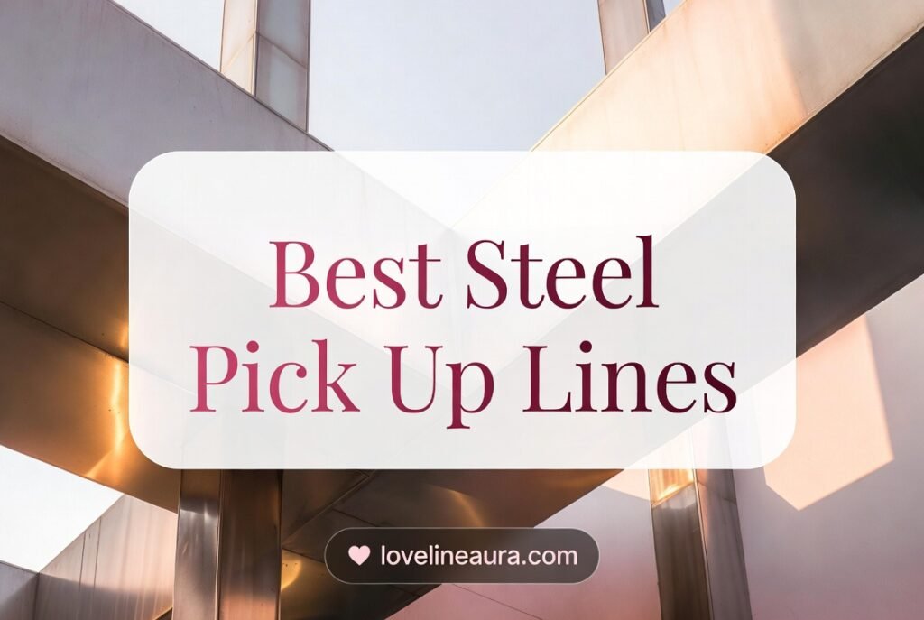 Steel Pickup Lines