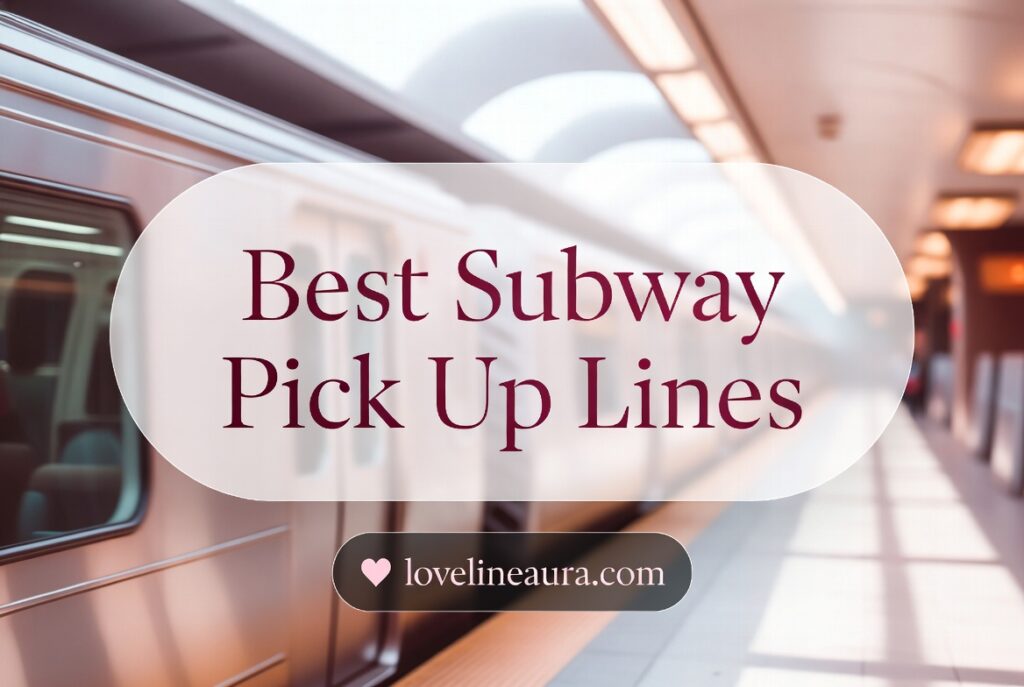 Subway Pickup Lines