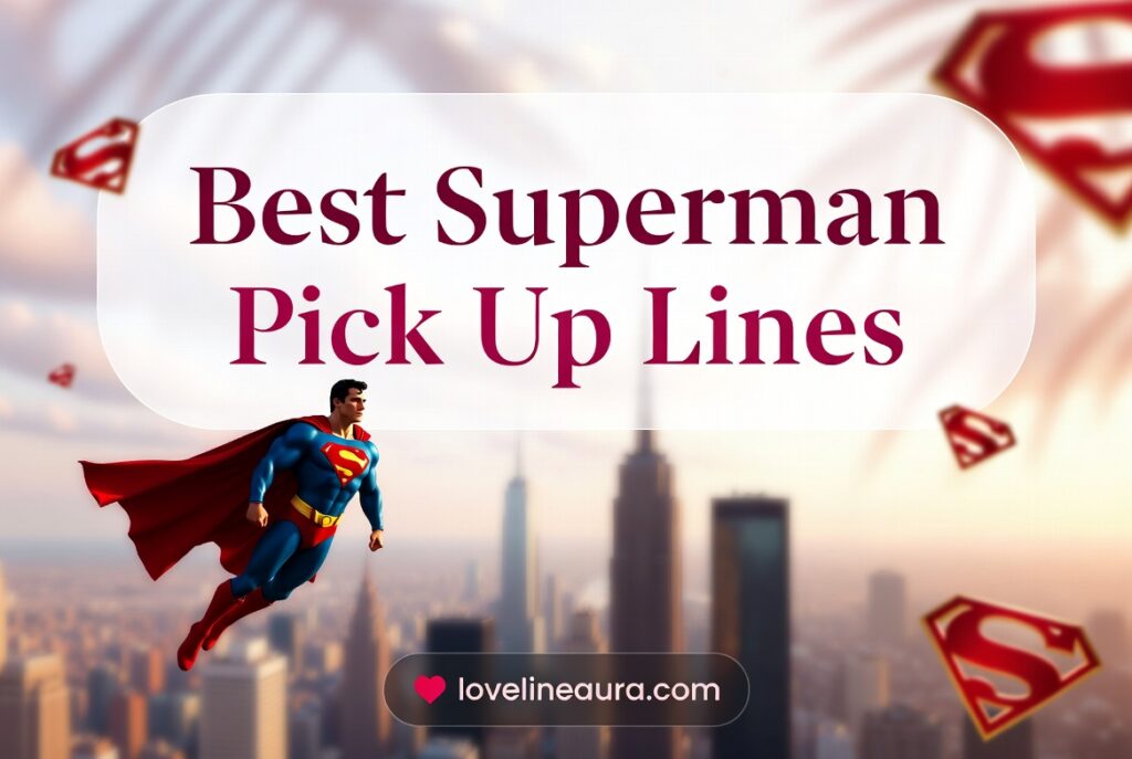 Superman Pickup Lines