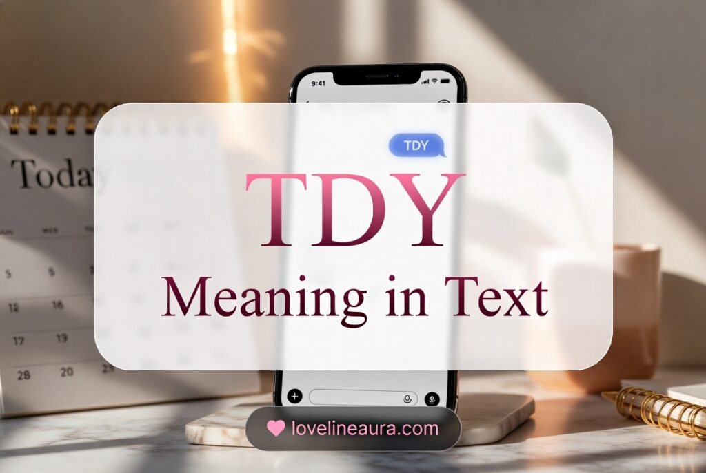 TDY Meaning in Text