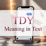 TDY Meaning in Text