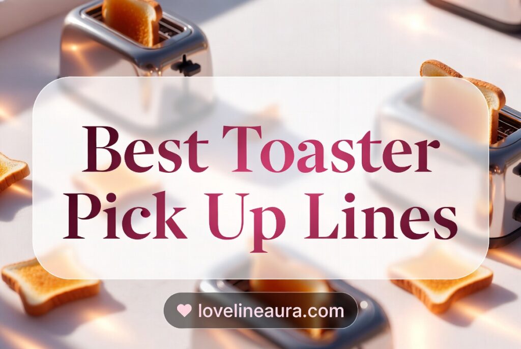 Toaster Pickup Lines