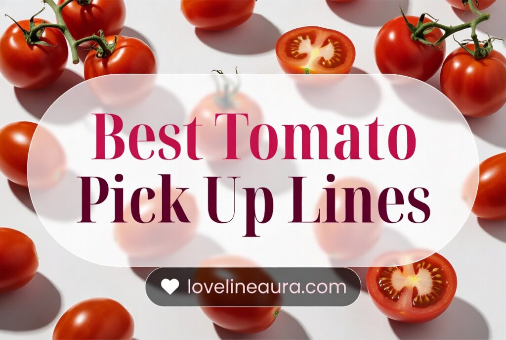 Tomato Pickup Lines