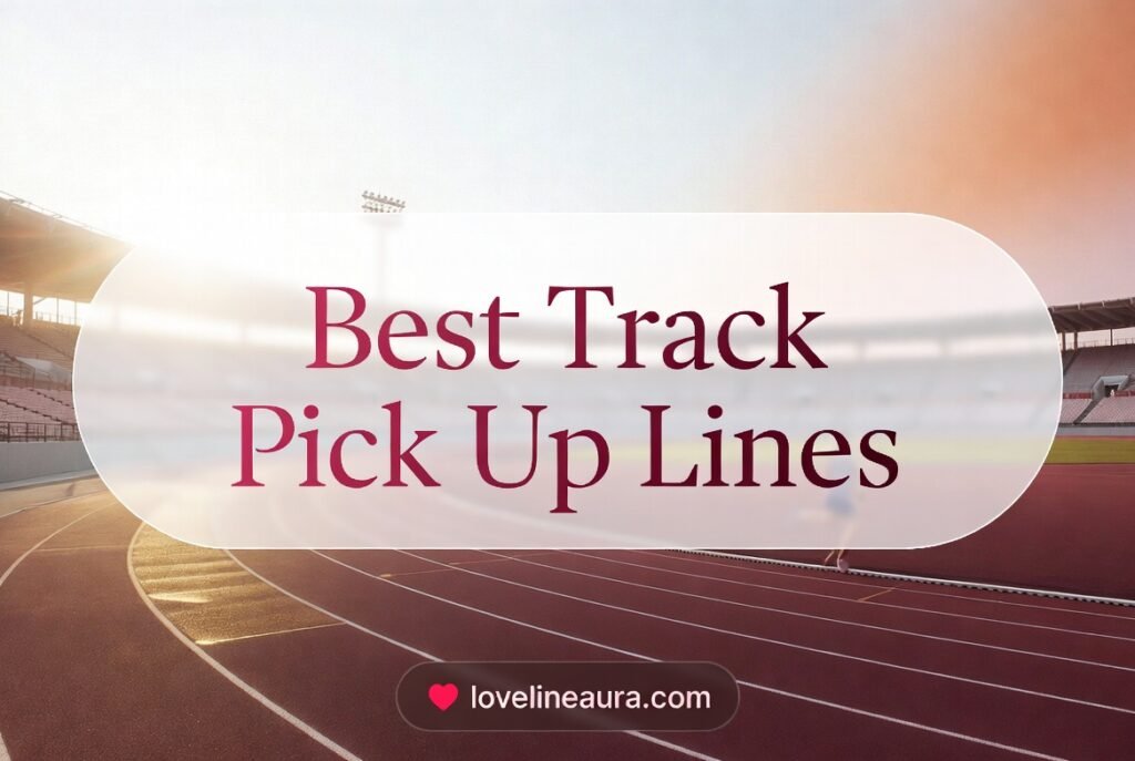 Track Pick Up Lines