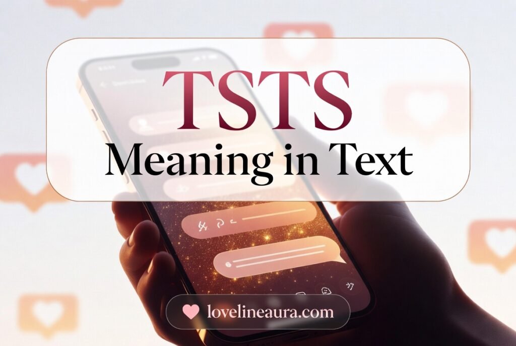 TSTS Meaning in Text