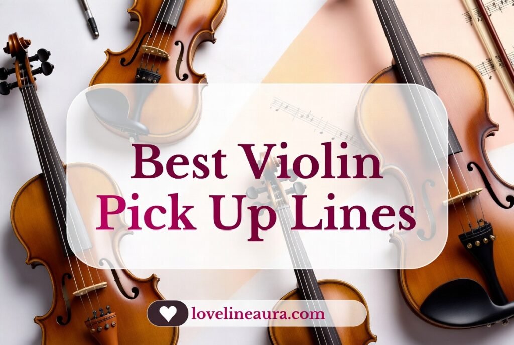 Violin Pick Up Lines