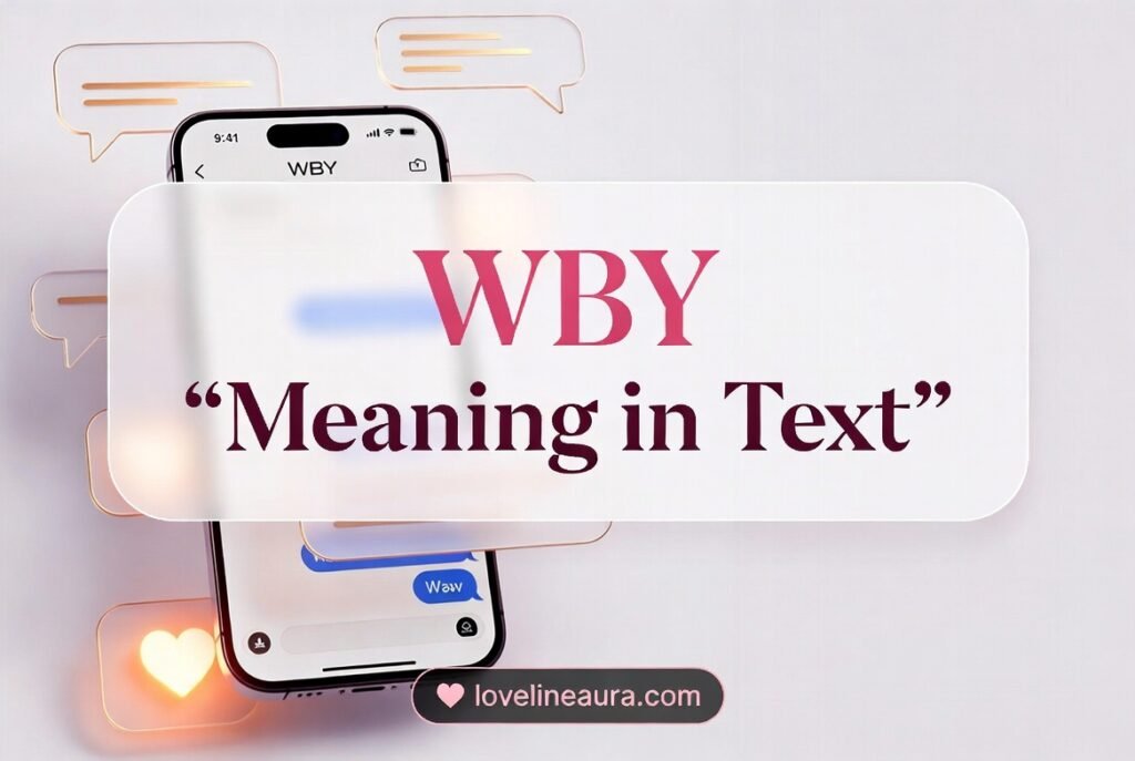 WBY Meaning in Text