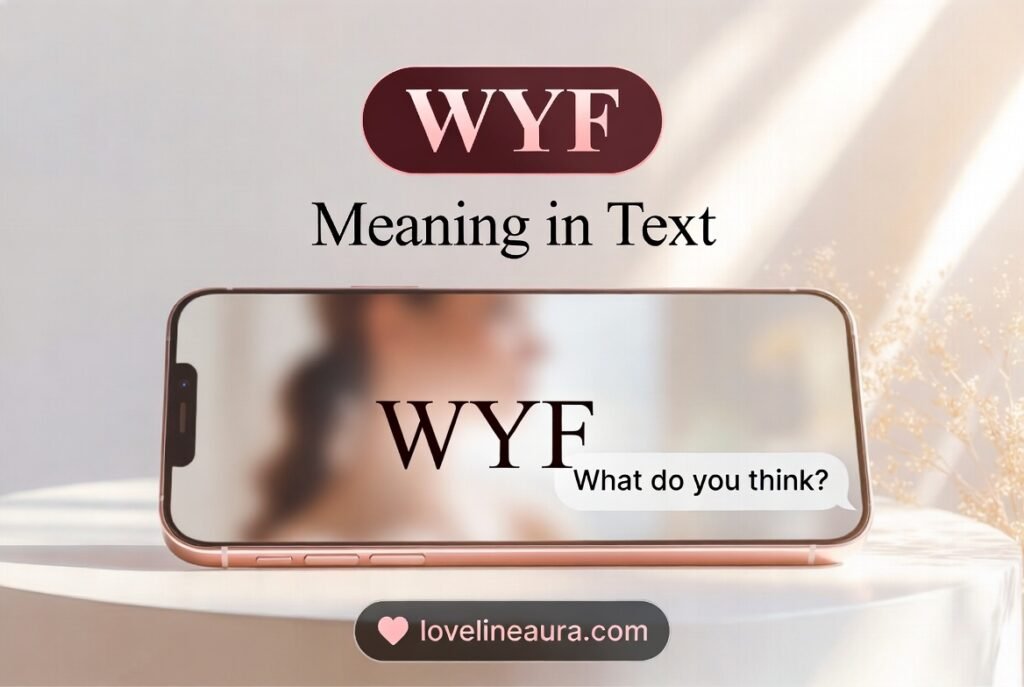 WYF Meaning in Text