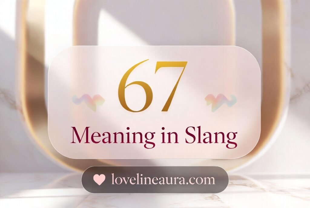 67 Meaning in Slang