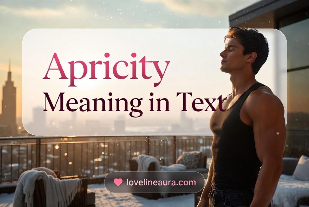 Apricity Meaning in Text