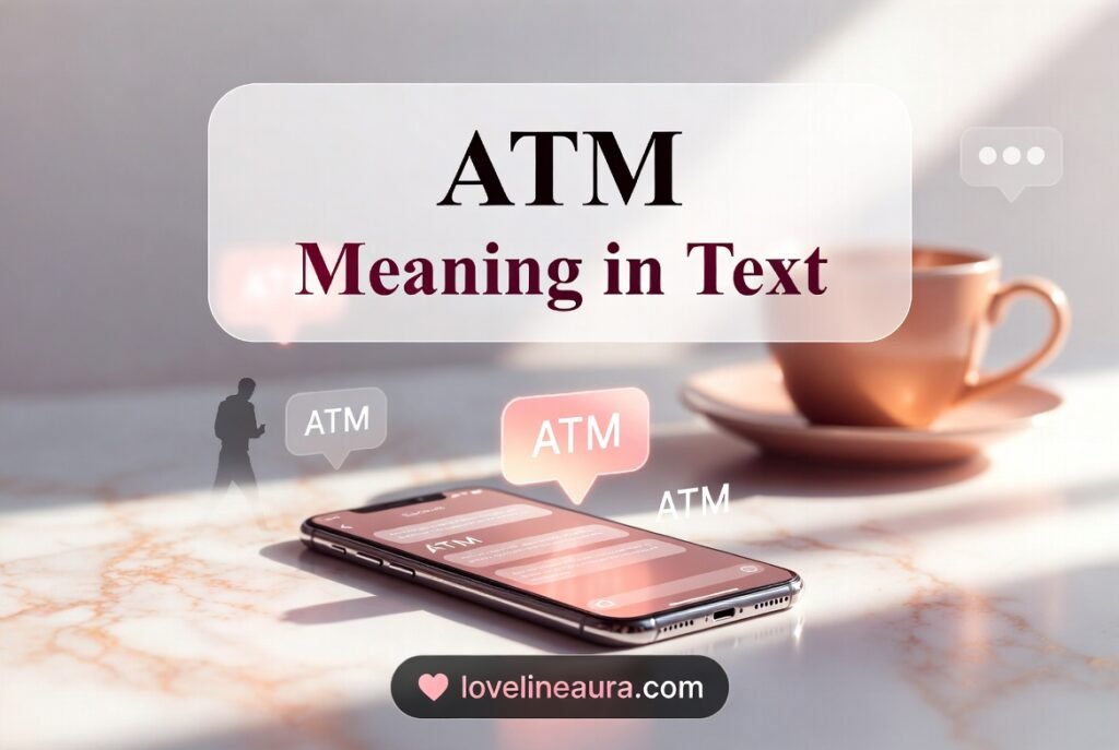 ATM Meaning in Text