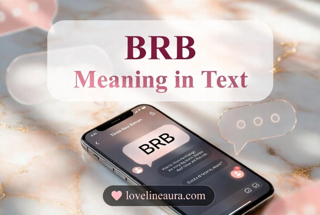 BRB Meaning in Text