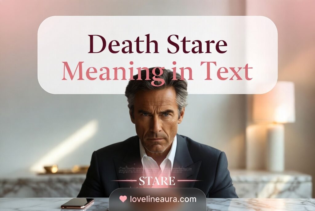 Death Stare Meaning in Text