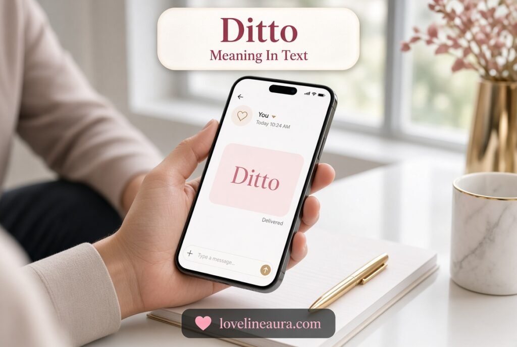 Ditto Meaning in Text