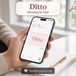 Ditto Meaning in Text