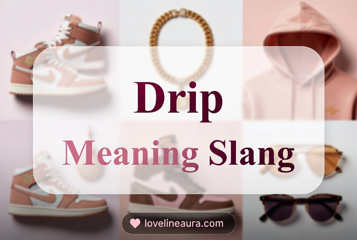 Drip Meaning Slang