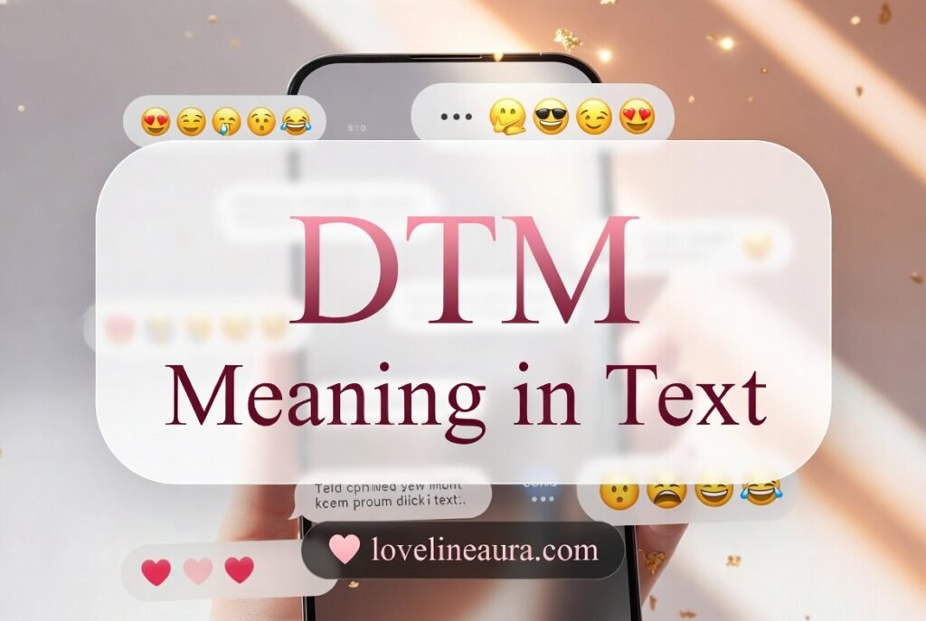 DTM Meaning in Text