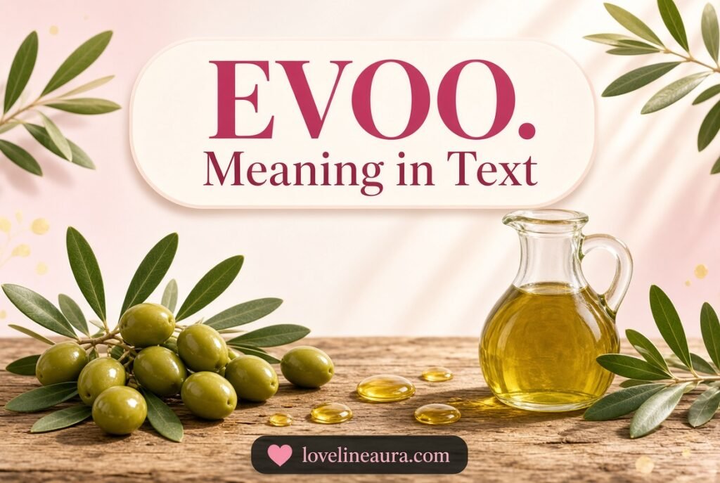 EVOO Meaning in Text