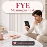 FYE Meaning in Text