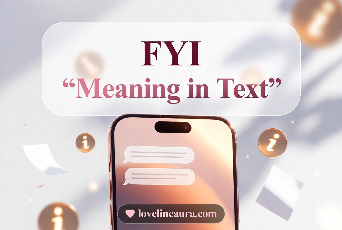 FYI Meaning in Text