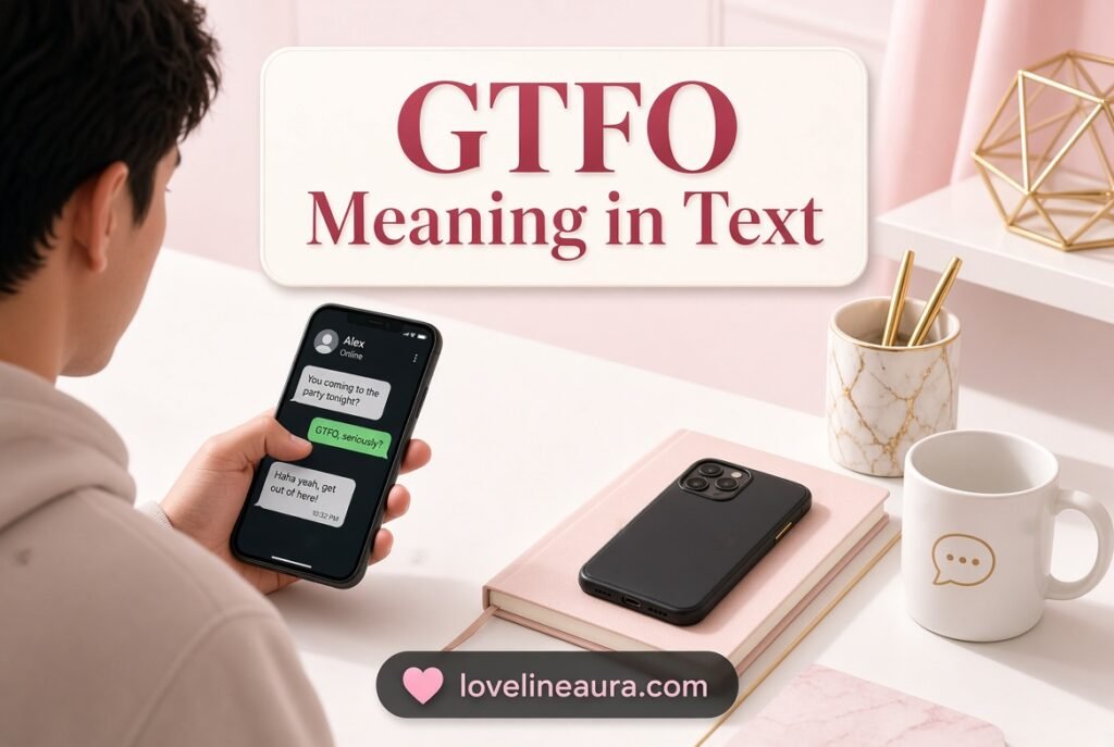 GTFO Meaning in Text