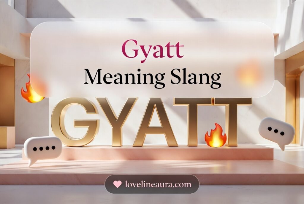 Gyatt Meaning Slang