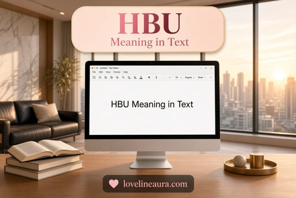 HBU Meaning in Text