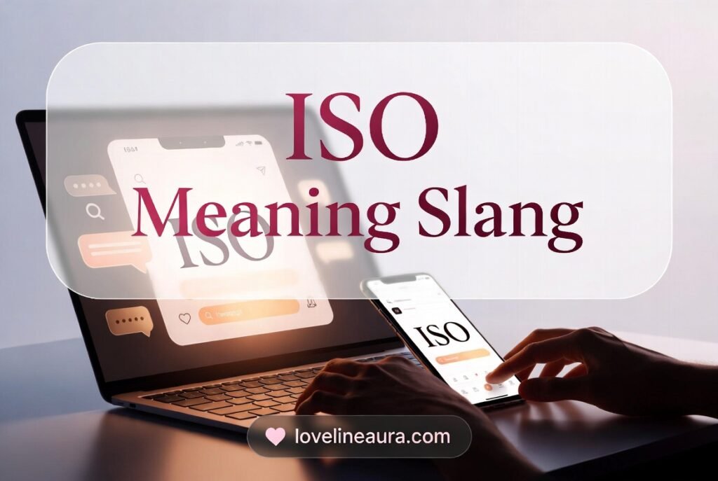 ISO Meaning Slang