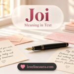 JOI Meaning in Text