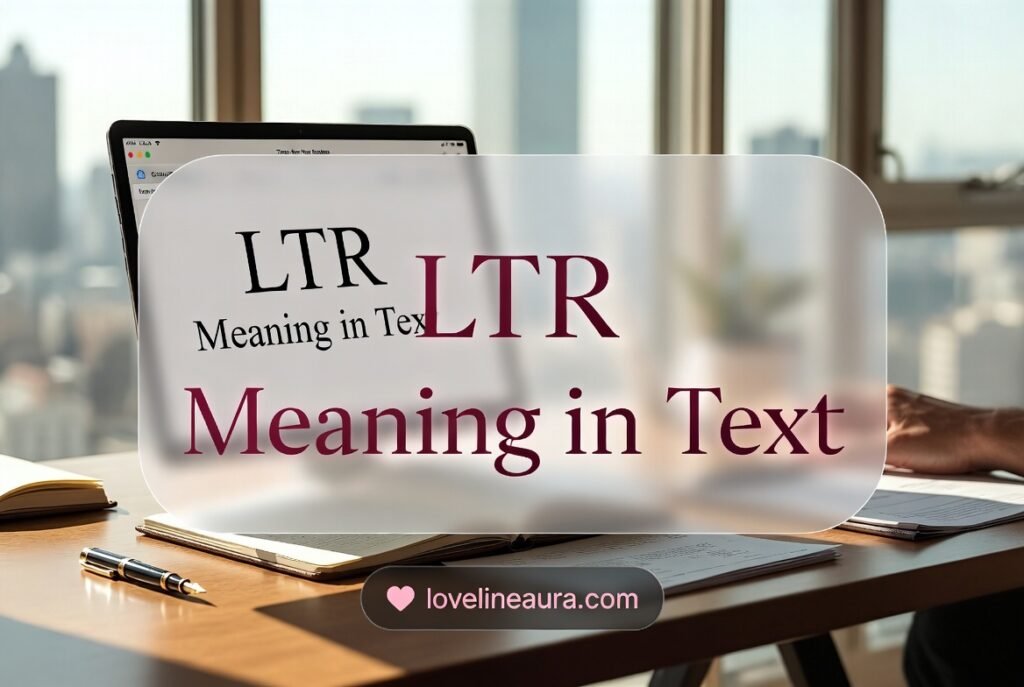 LTR Meaning in Text