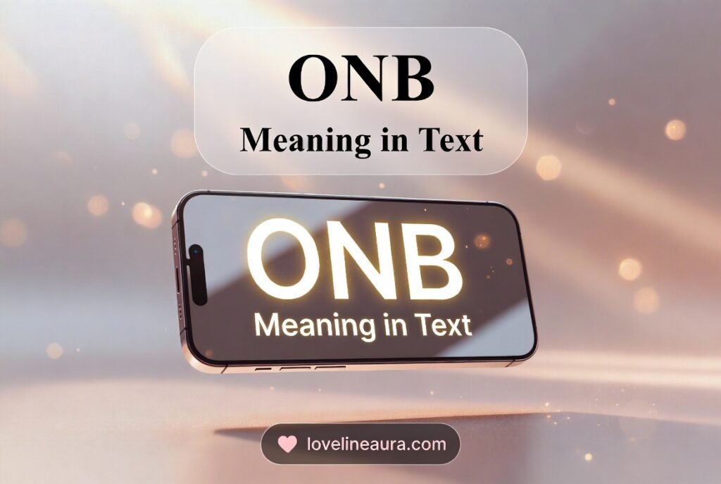 ONB Meaning in Text