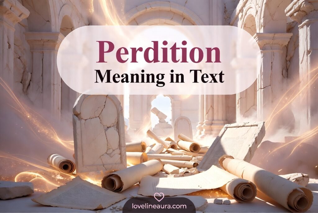 Perdition Meaning