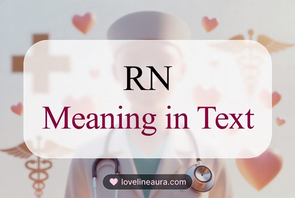 RN Meaning in Text