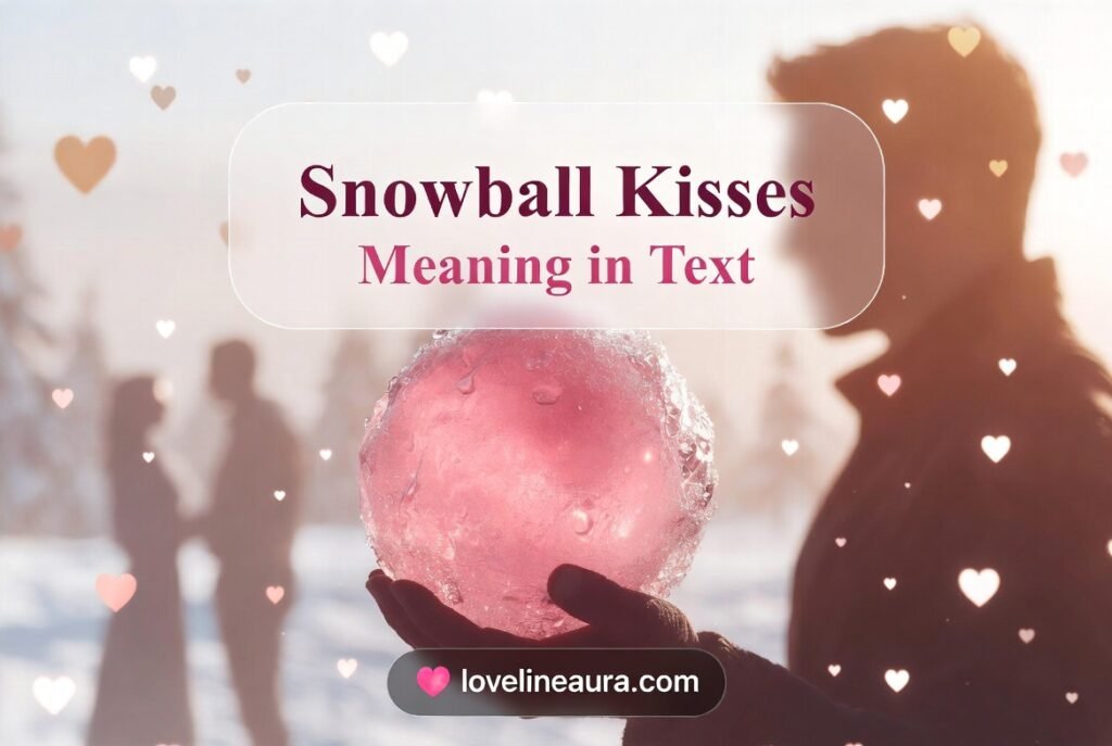 Snowball Kisses Meaning in Text