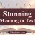 Stunning Meaning in Text